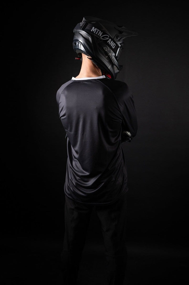 Black Motion MTB Jersey langarm - The Motion Brand Trikot Bike Trikot Langarmshirt Langarmjersey Bike Jersey