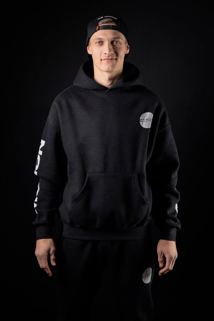 The Motion Brand - Black Worldwide Hoodie Lukas Knopf