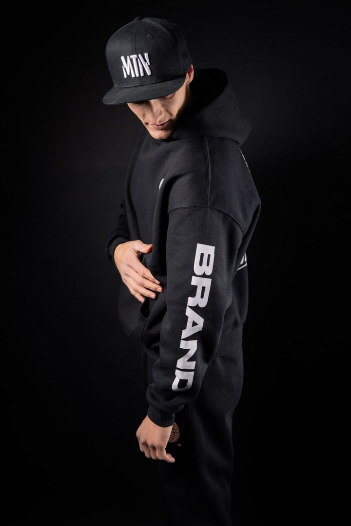 Black Worldwide Hoodie - The Motion Brand