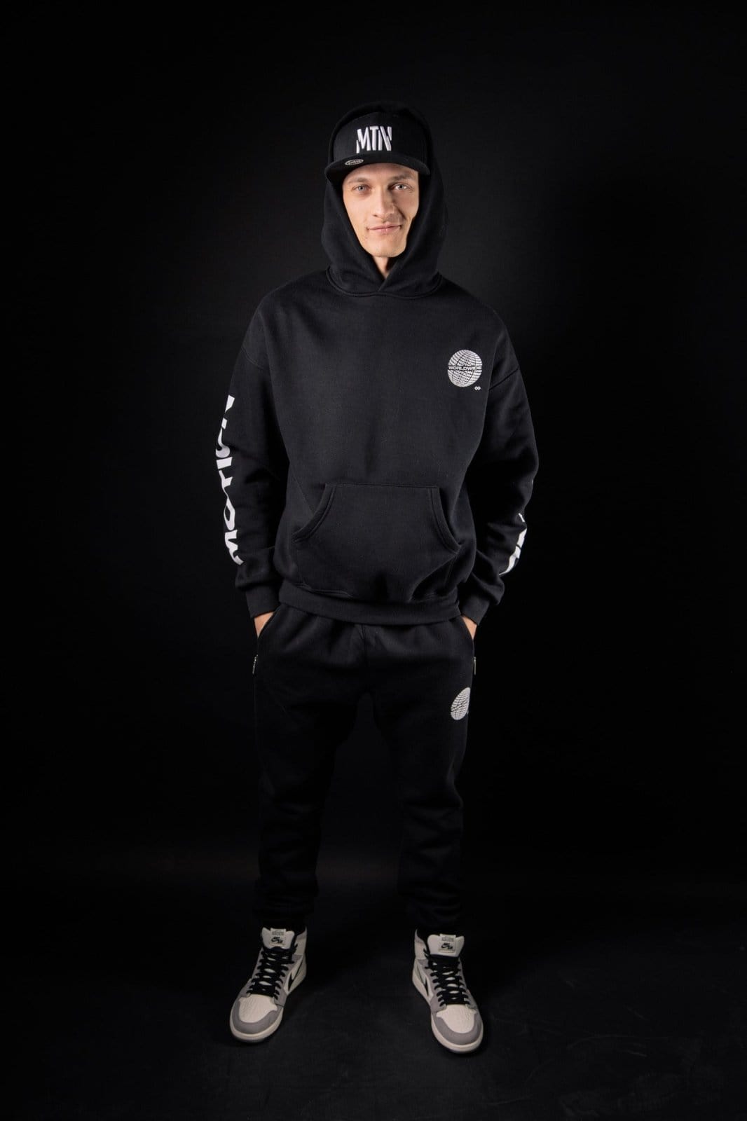 Black Worldwide Jogging Pants - The Motion Brand