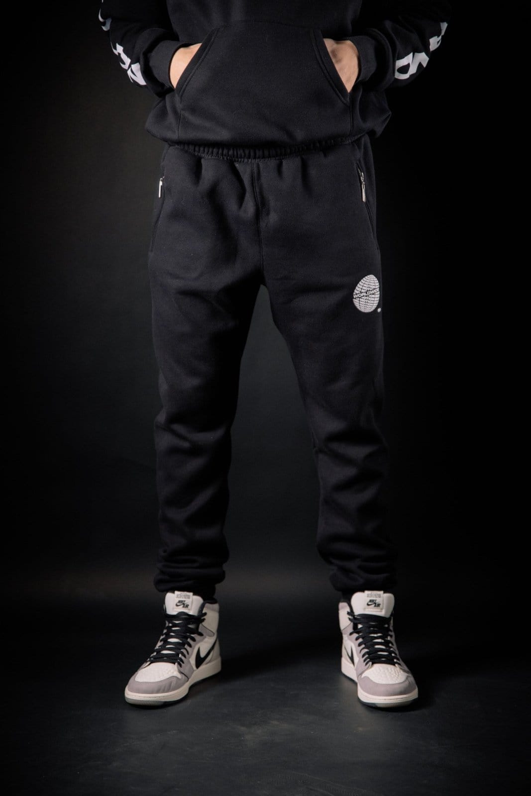 Black Worldwide Jogging Pants - The Motion Brand