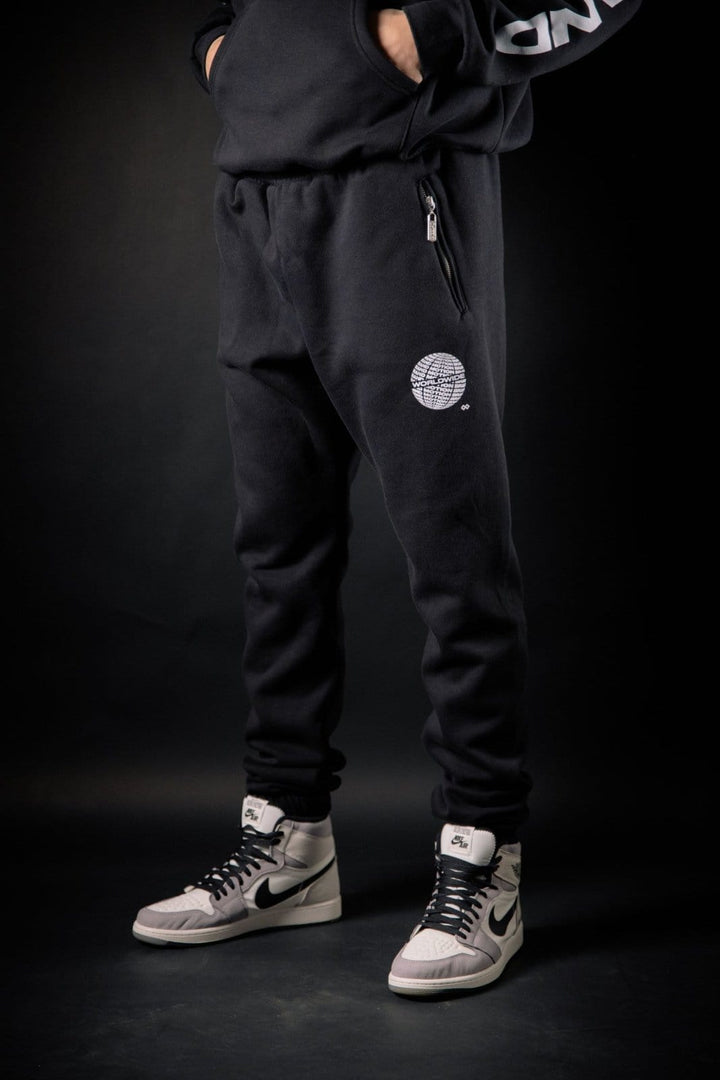 Black Worldwide Jogging Pants - The Motion Brand