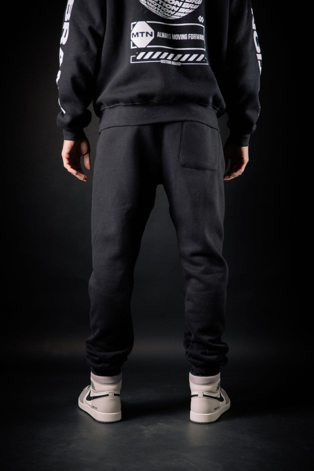 Black Worldwide Jogging Pants - The Motion Brand