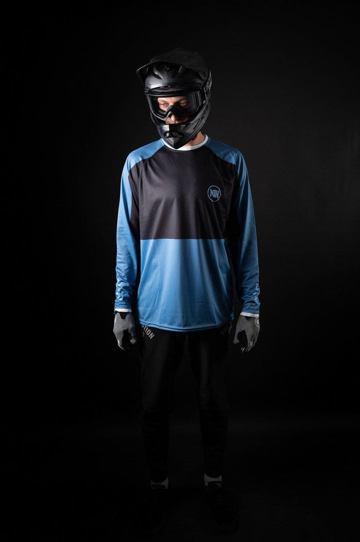 Blue Motion MTB Jersey langarm - The Motion Brand Trikot Bike Trikot Langarmshirt Langarmjersey Bike Jersey