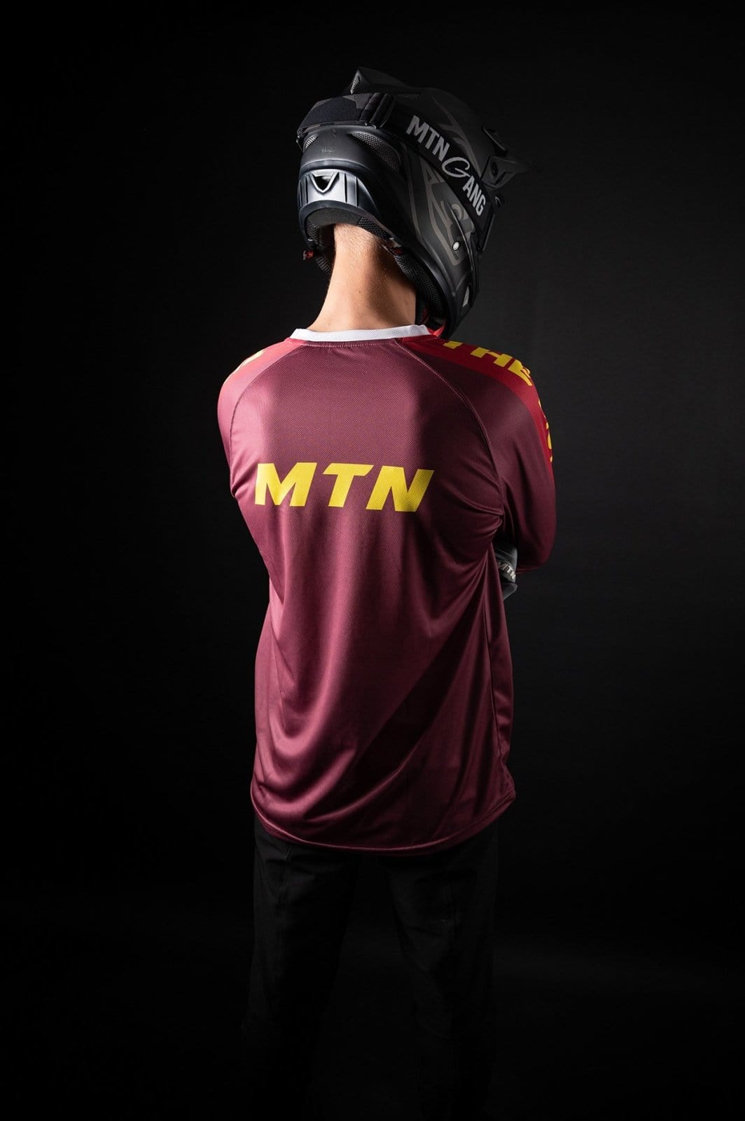 Burgundy Motion MTB Jersey langarm - The Motion Brand Trikot Bike Trikot Langarmshirt Langarmjersey Bike Jersey