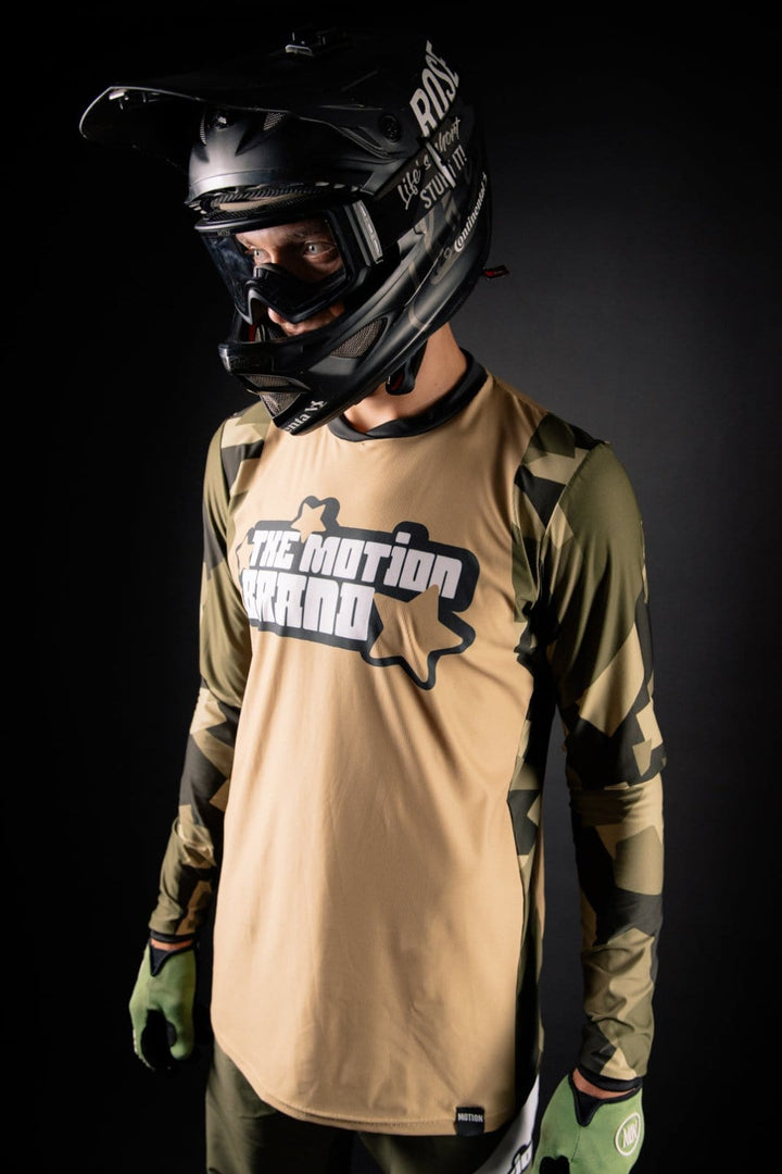Camo Dust MTB Jersey - The Motion Brand