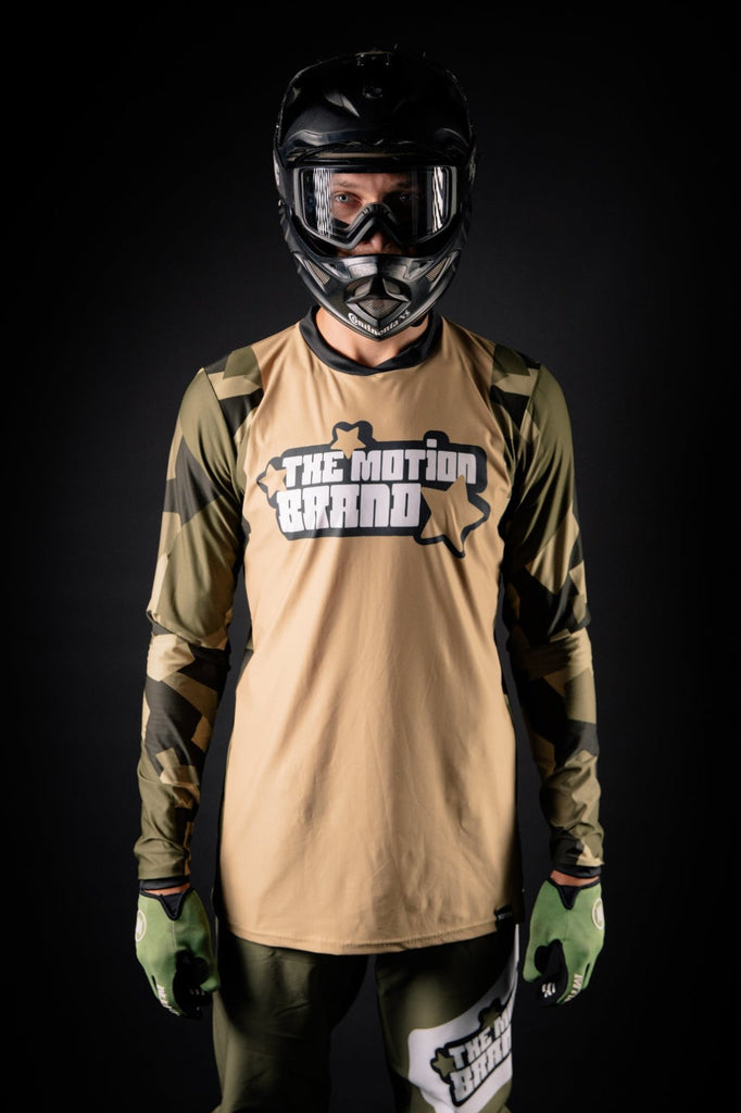 Camo Dust MTB Jersey - The Motion Brand
