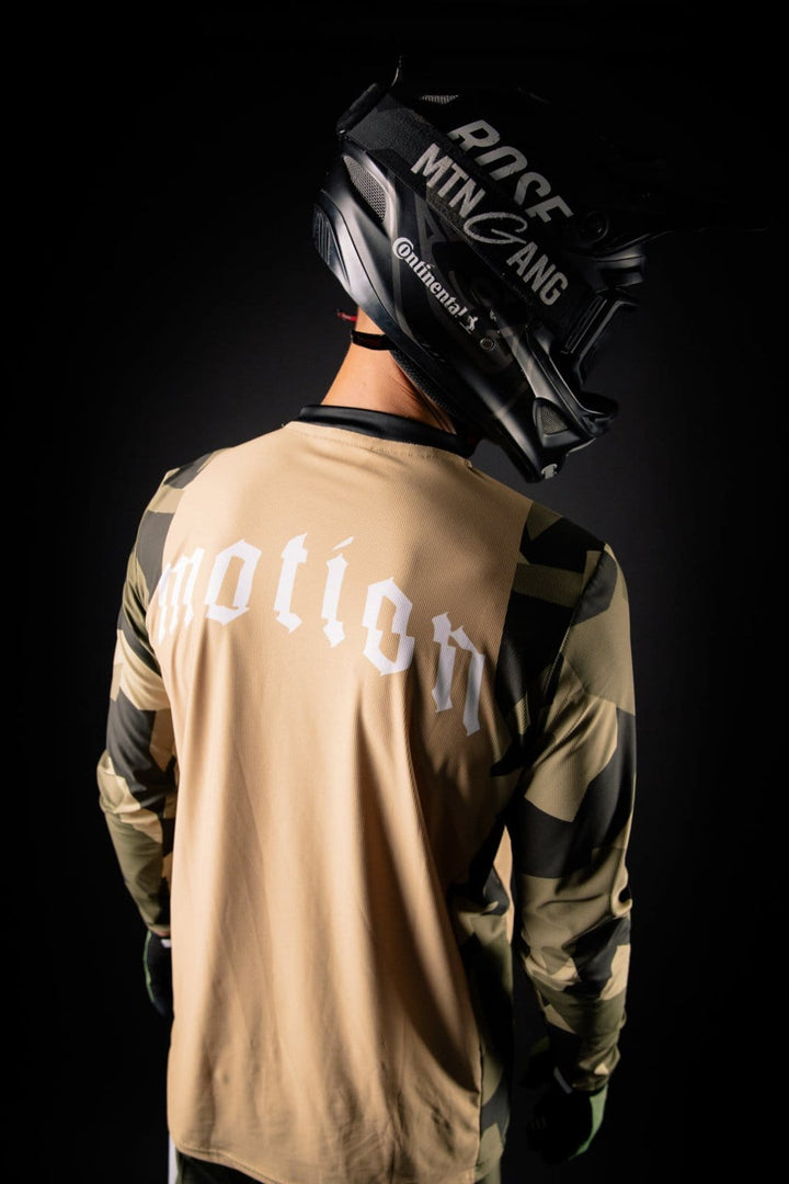 Camo Dust MTB Jersey - The Motion Brand