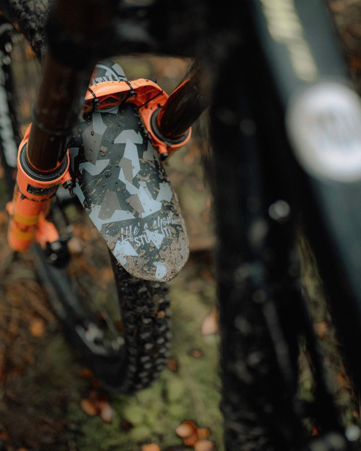 Camo MTB Mudguard (incl. cable ties) – The Motion Brand
