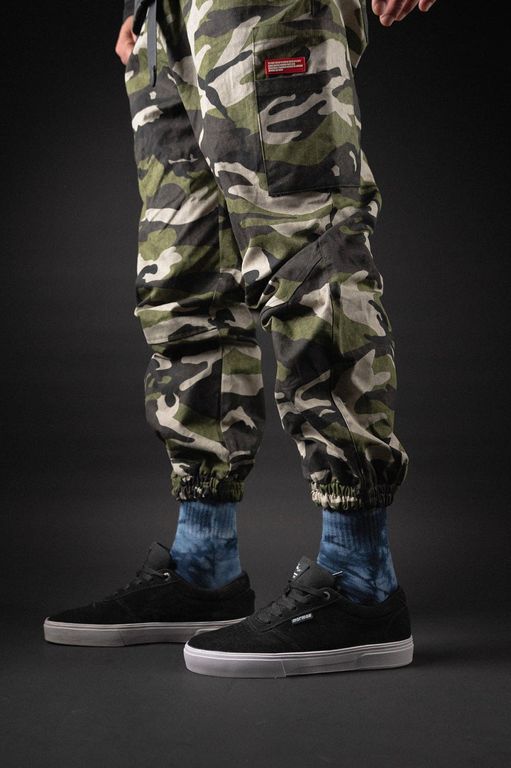 Dark Blue Batik MTN Socken (2er Pack) - The Motion Brand BatikSocken Streetwear Socks Socke