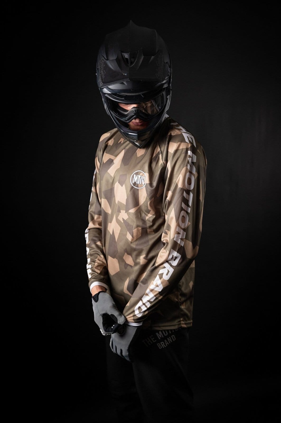 Forrest Camo Motion MTB Jersey langarm - The Motion Brand CamoJersey Langarmshirt Langarmjersey Bike Jersey