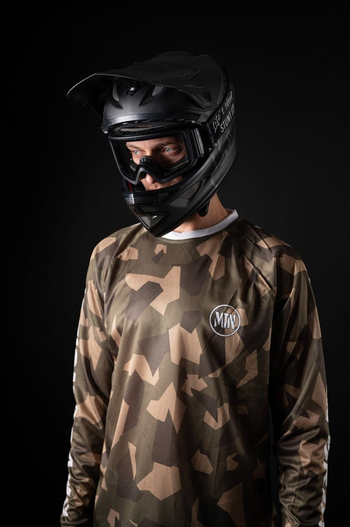Forrest Camo Motion MTB Jersey langarm - The Motion Brand CamoJersey Langarmshirt Langarmjersey Bike Jersey