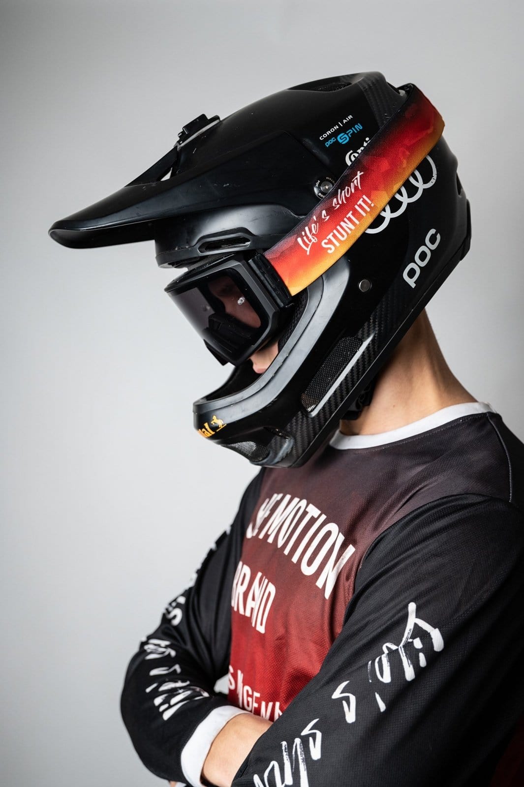 Germany Camo Band für MTNGang Bike Goggle MTB - The Motion Brand Mountainbike Brille Brillenband