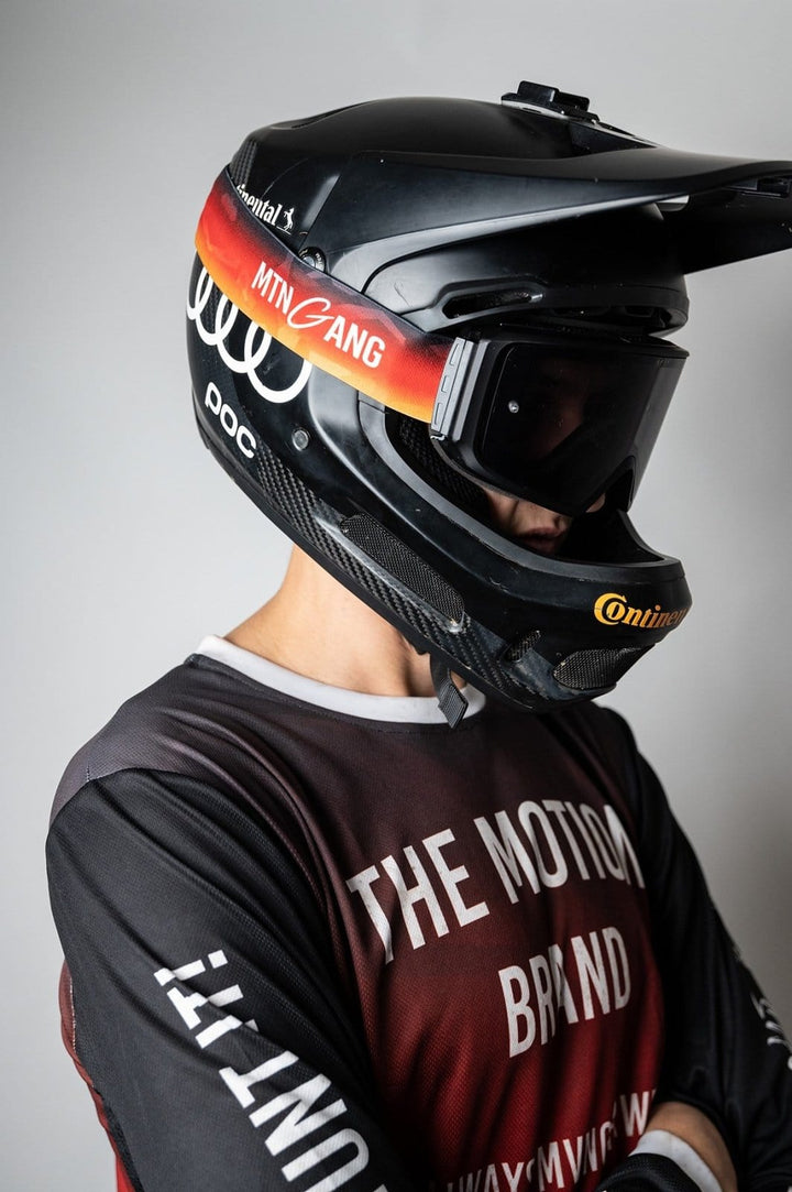 Germany Camo Band für MTNGang Bike Goggle MTB - The Motion Brand Mountainbike Brille Brillenband