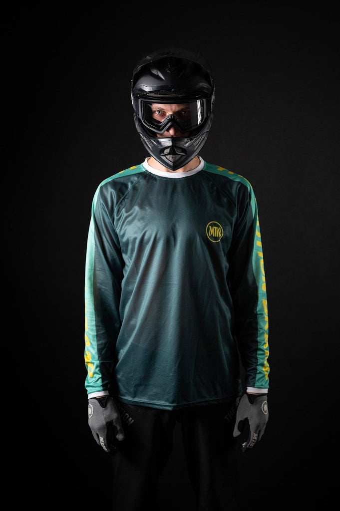 Green Motion long sleeve MTB jersey – The Motion Brand