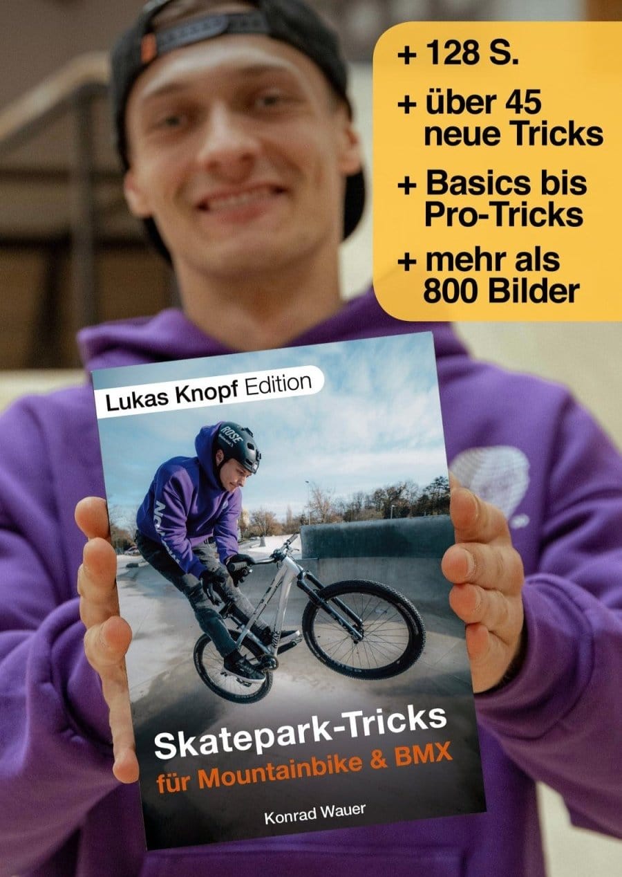 mountainbike buch Lukas Knopf's Skatepark HOW TO STUNT IT Buch – Lukas Knopf
