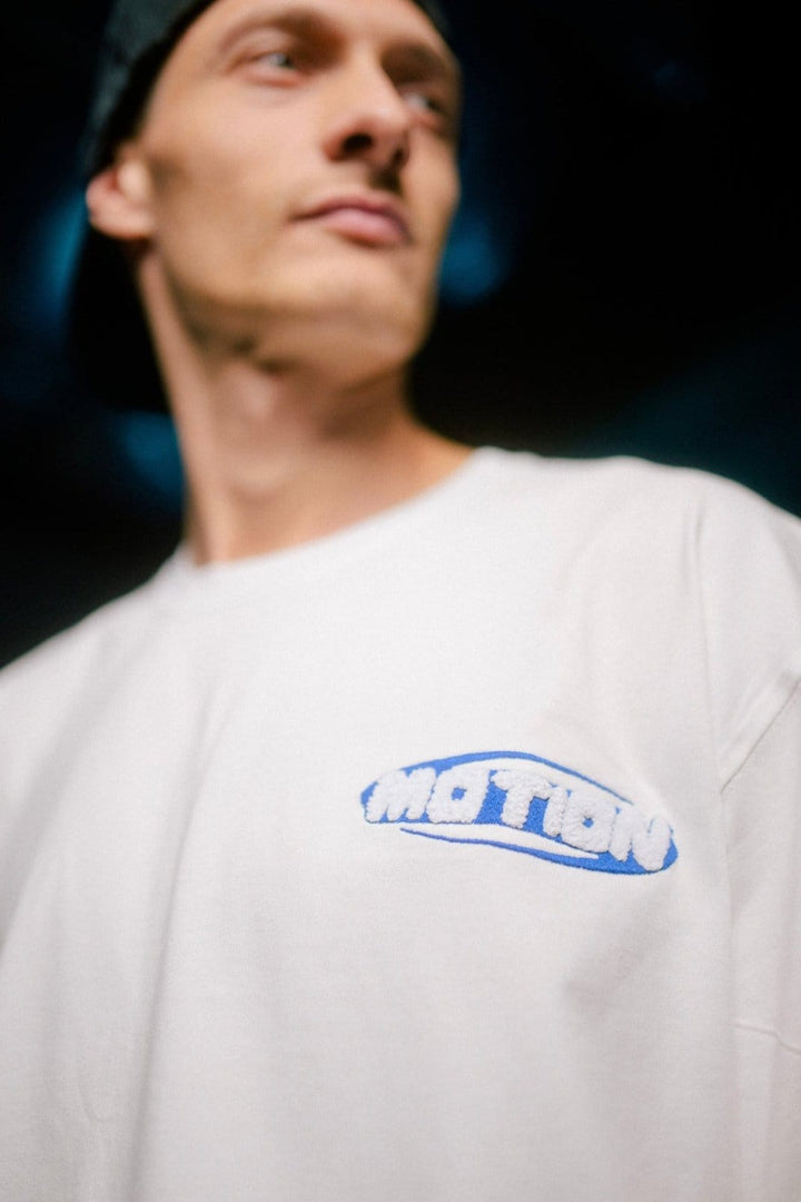 M White T-Shirt - The Motion Brand
