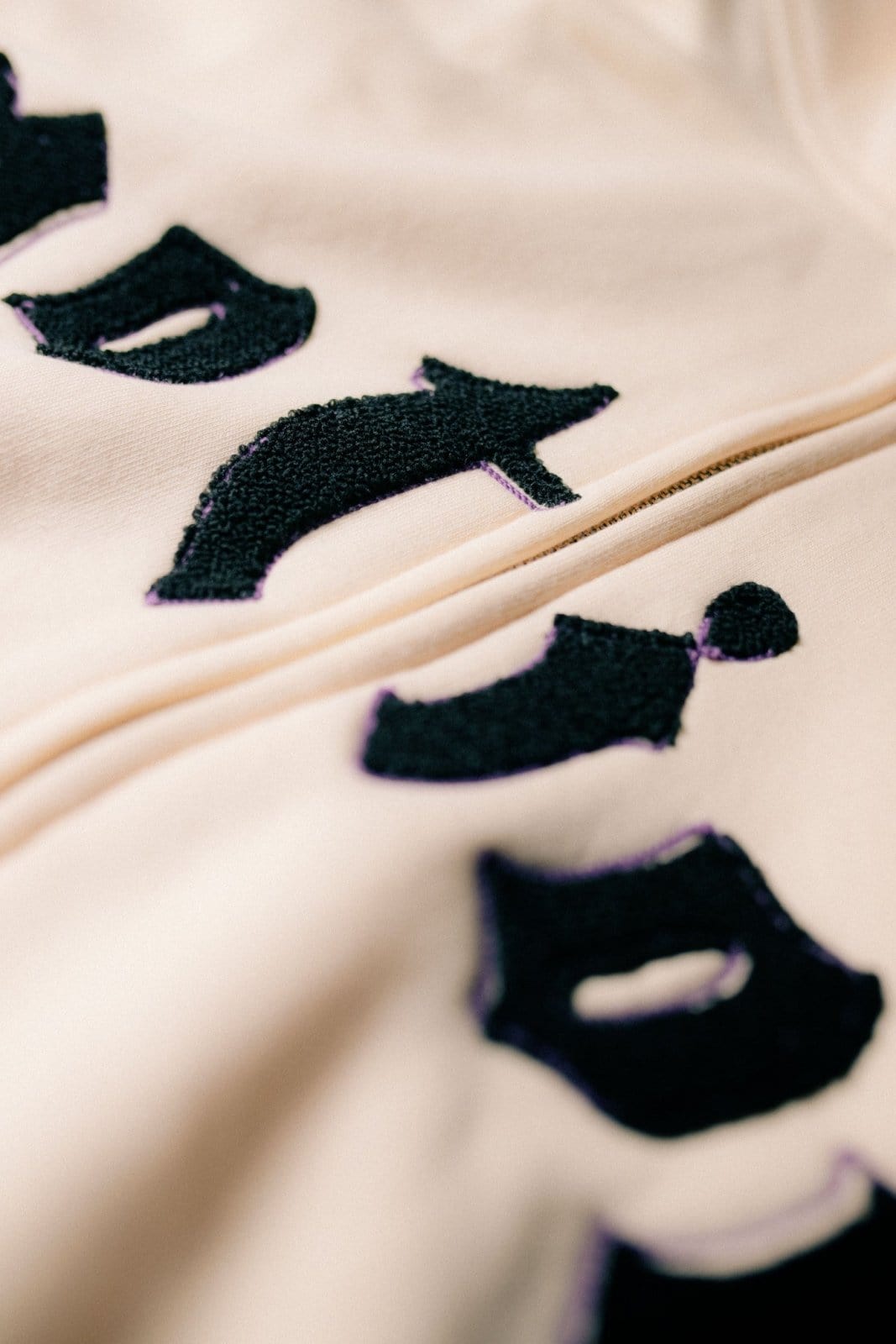 Mercury Creme Zip Hoodie - The Motion Brand Lukas Knopf Merchandise Hoodie Streetwear Hoodie Zip Hoodie