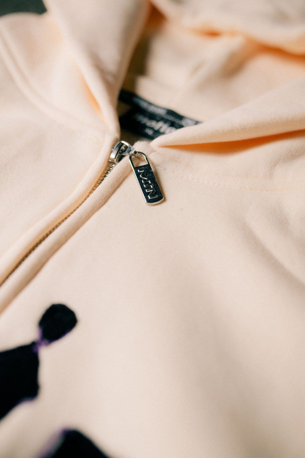 Mercury Creme Zip Hoodie - The Motion Brand Lukas Knopf Merchandise Hoodie Streetwear Hoodie Zip Hoodie