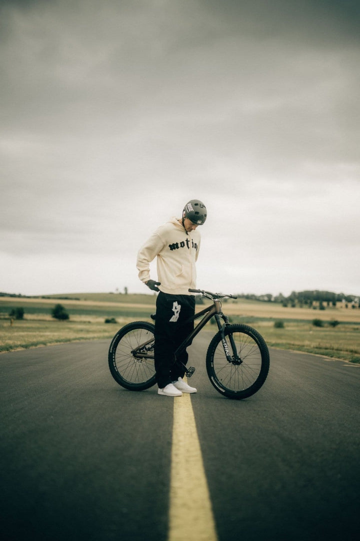 Mercury Creme Zip Hoodie - The Motion Brand Lukas Knopf Merchandise Hoodie Streetwear Hoodie Zip Hoodie