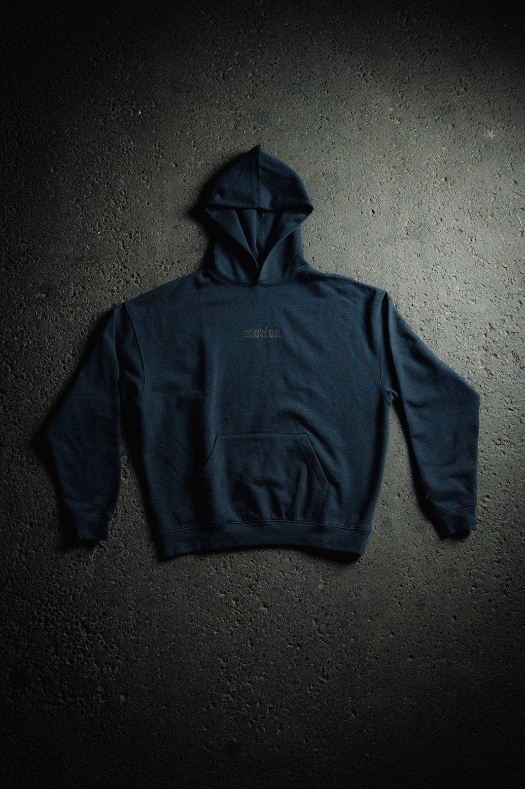motion Hoodie Blue Graphite - The Motion Brand Black Kapuzenpullover Pulli Kapuzenpulli OversizedHoodie Streetwear Oversized Bikewear Bike Wear