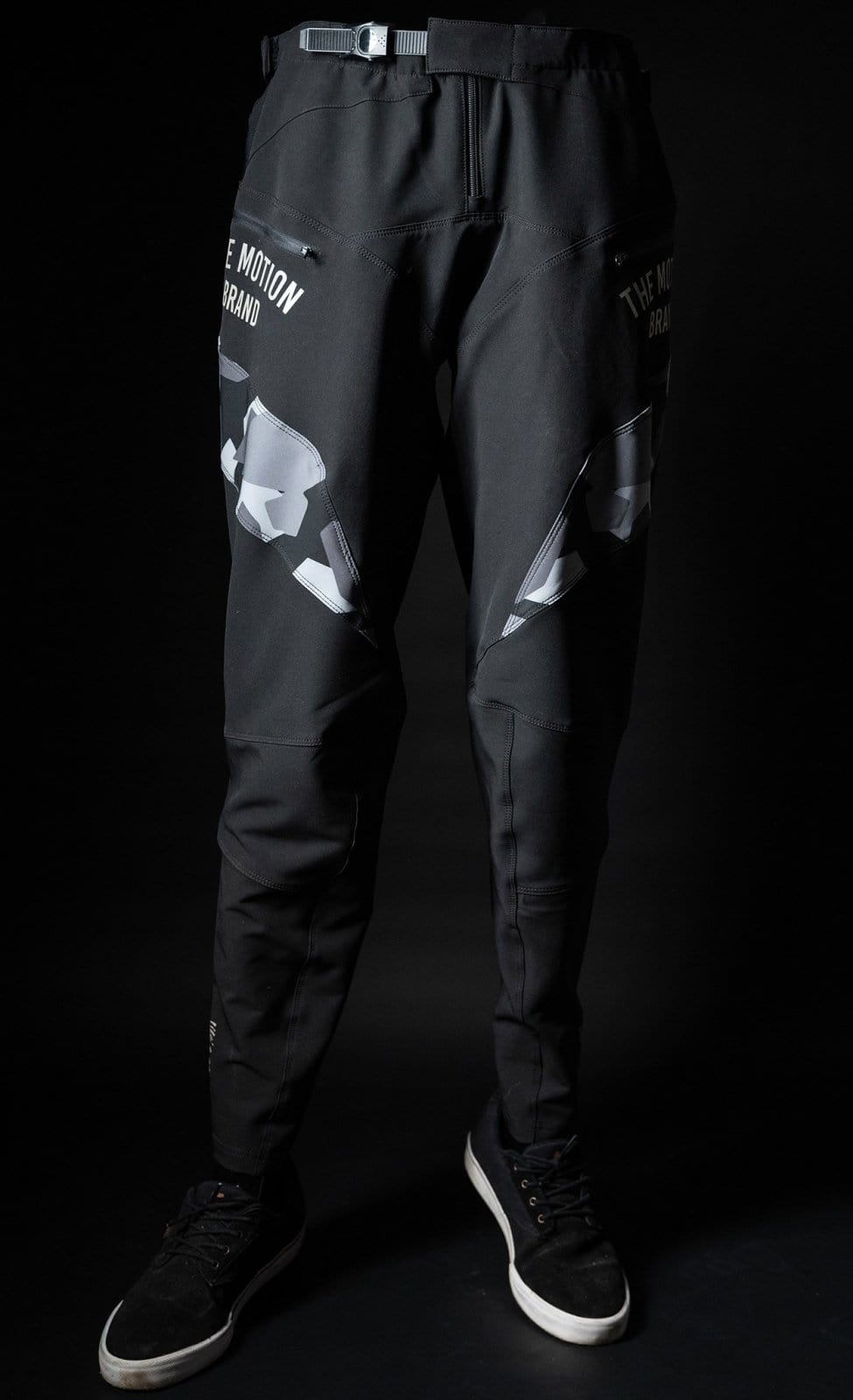 MTB Camo Pants (Hose) lang - The Motion Brand Bikehose Fahrradhose Lang für Männer und Frauen MTB Hose Mountainbike Bikewear Bike Wear