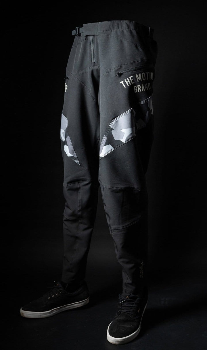 MTB Camo Pants (Hose) lang - The Motion Brand Bikehose Fahrradhose Lang für Männer und Frauen MTB Hose Mountainbike Bikewear Bike Wear
