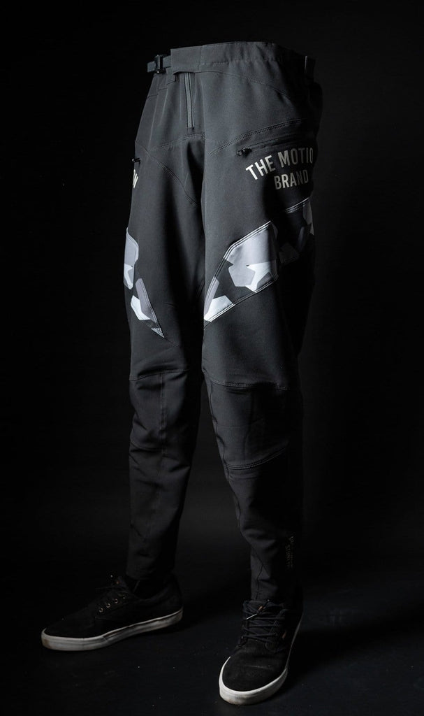 MTB Camo Pants (Hose) lang - The Motion Brand Bikehose Fahrradhose Lang für Männer und Frauen MTB Hose Mountainbike Bikewear Bike Wear