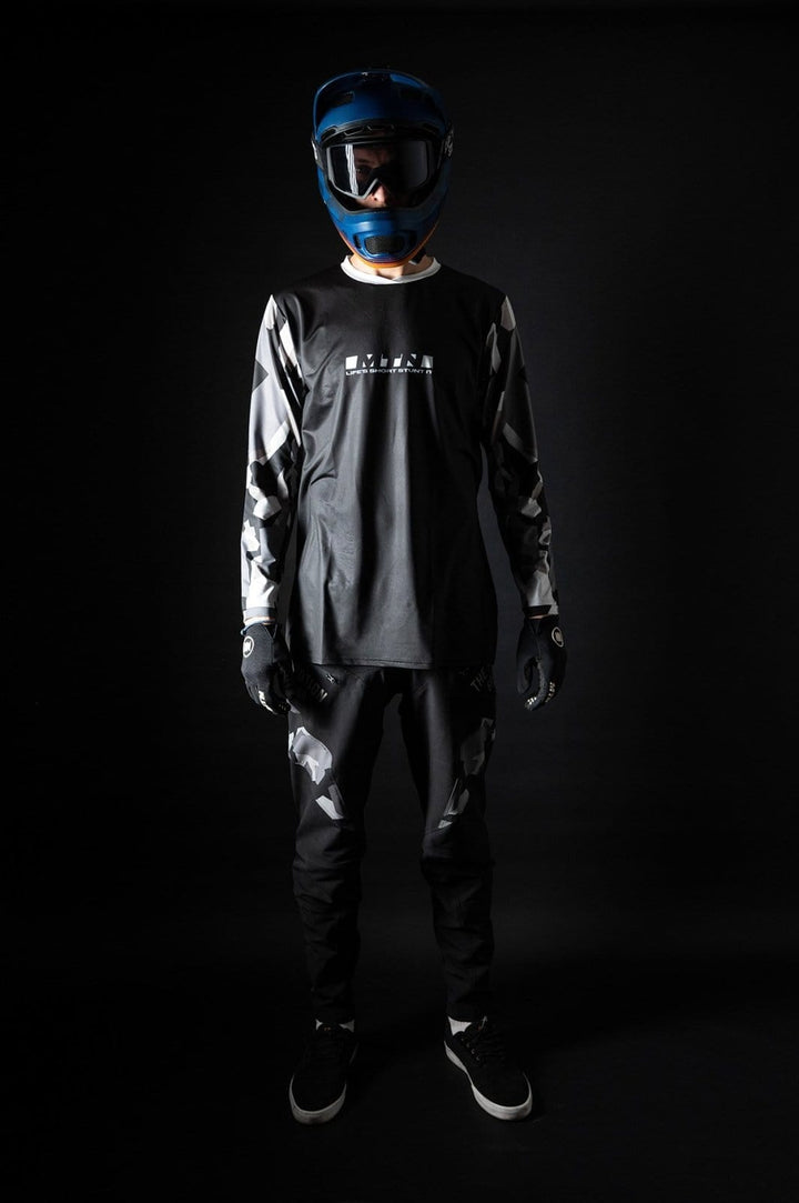 MTB Camo Pants (Hose) lang - The Motion Brand Bikehose Fahrradhose Lang für Männer und Frauen MTB Hose Mountainbike Bikewear Bike Wear