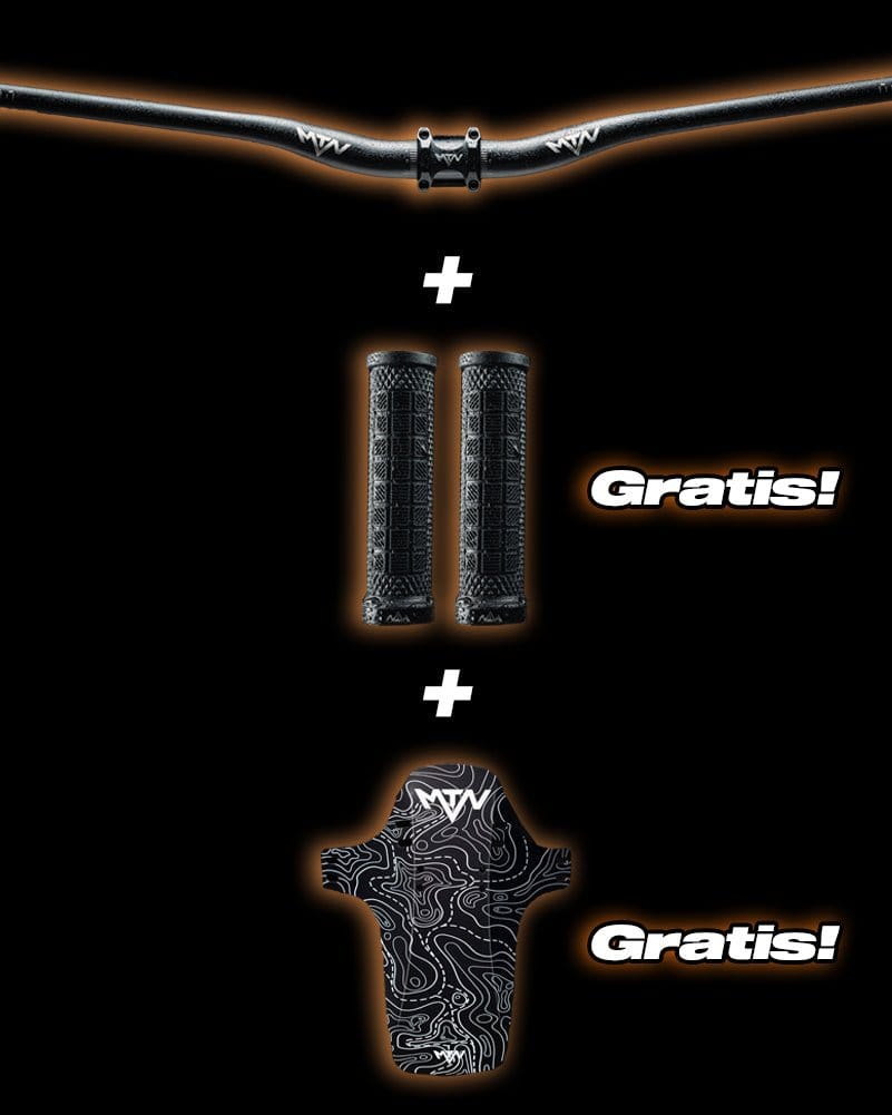 MTN Components Lenker- & Vorbau-Bundle (+GRATIS Griffe & Mudguard!) - The Motion Brand