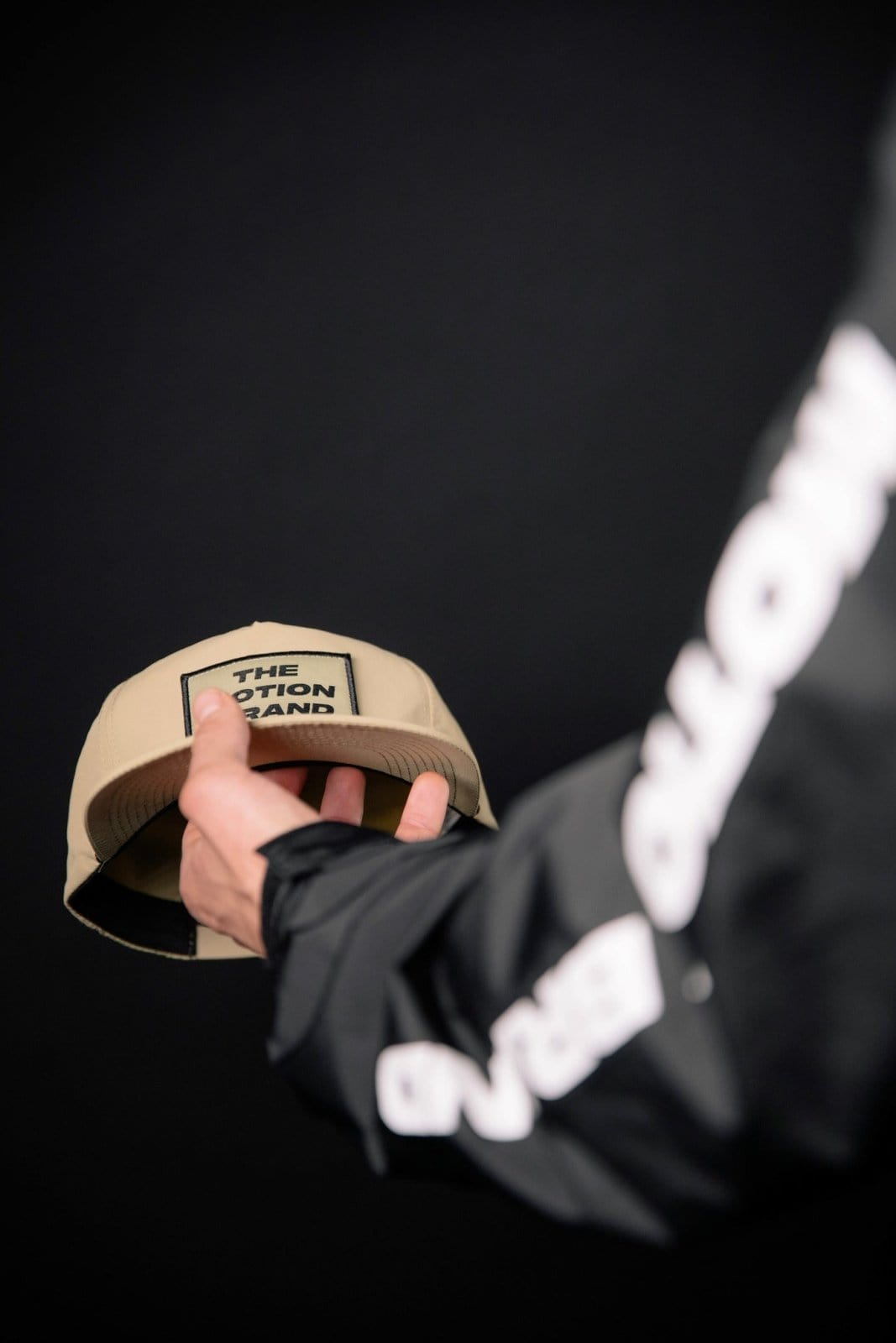 MTN Dirt 5-Panel Cap (Beige) - The Motion Brand