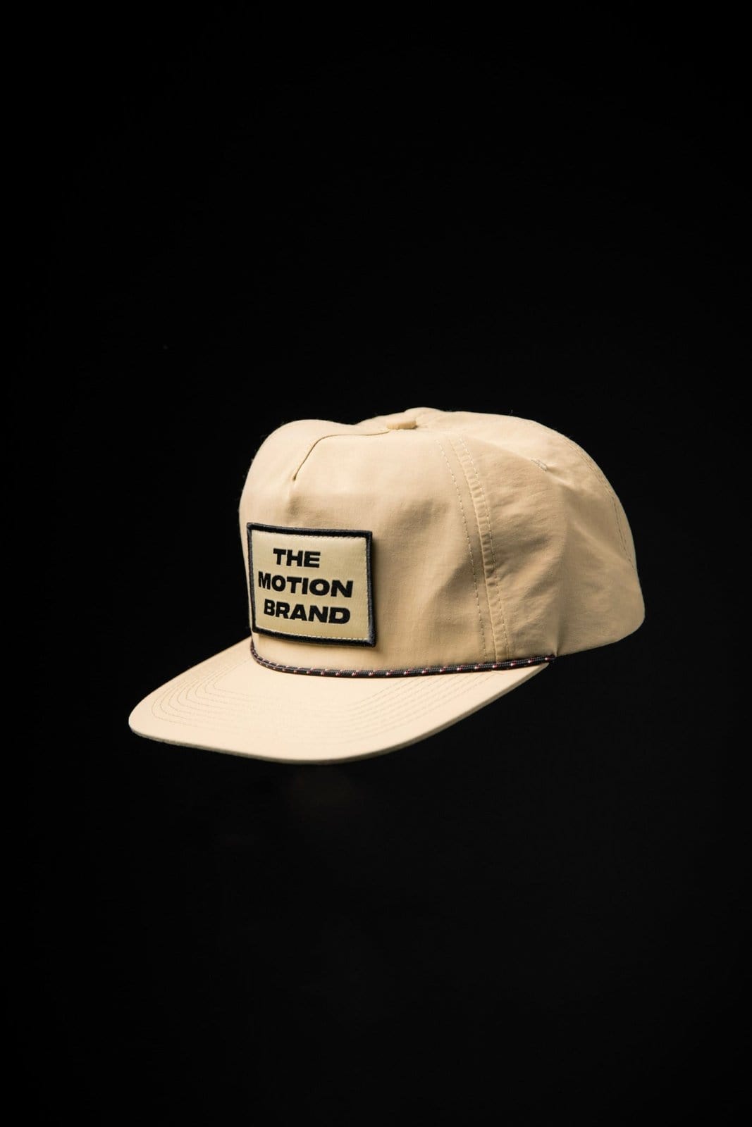 MTN Dirt 5-Panel Cap (Beige) - The Motion Brand