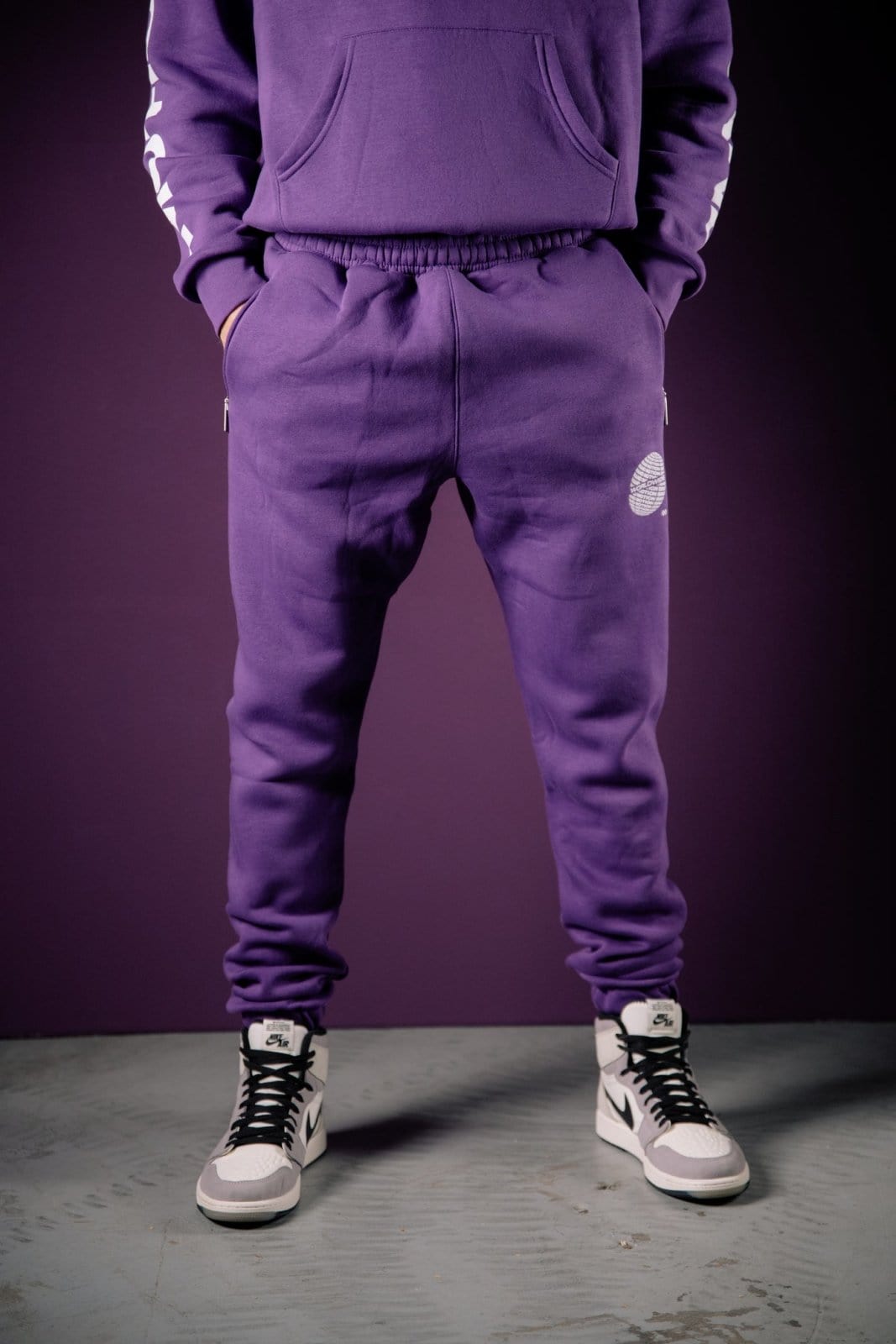 Purple Worldwide Jogging Pants - The Motion Brand