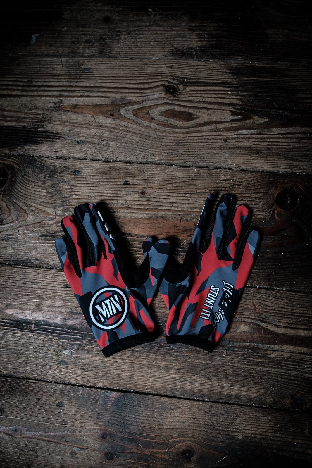 Red-Camo MTB The Brand Handschuhe Motion –