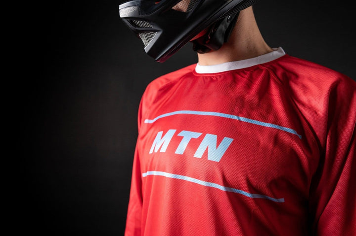 Red Velvet MTB Jersey langarm - The Motion Brand Trikot Bike Trikot Langarmshirt Langarmjersey Bike Jersey
