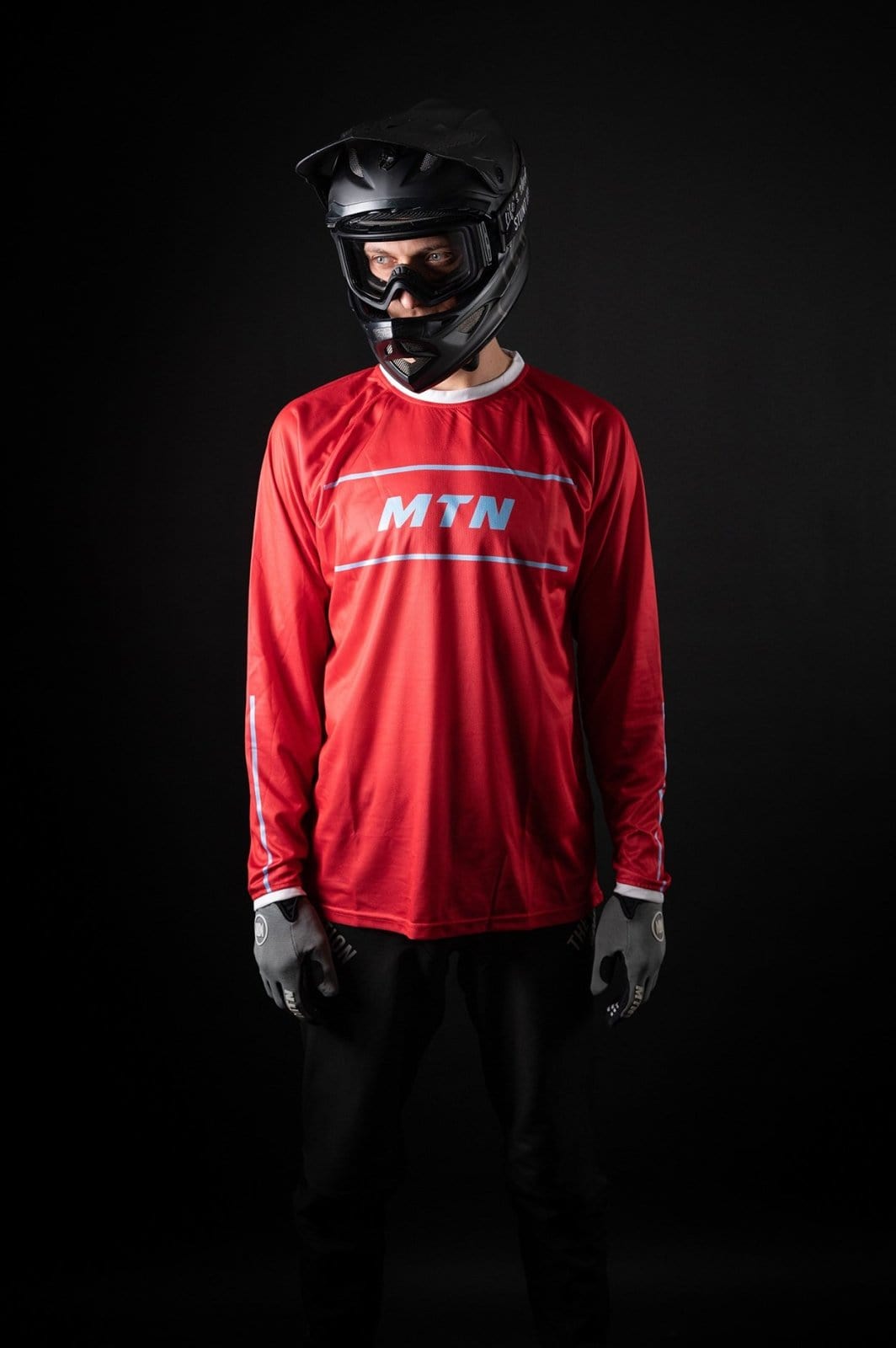 Red Velvet MTB Jersey langarm - The Motion Brand Trikot Bike Trikot Langarmshirt Langarmjersey Bike Jersey