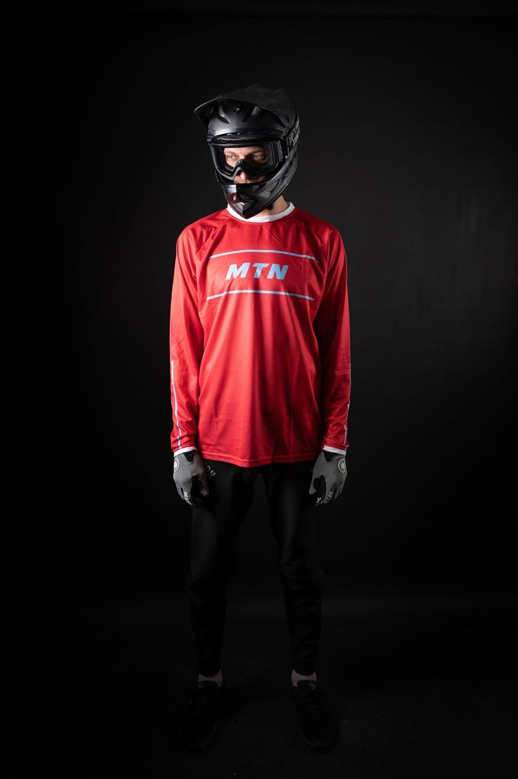 Red Velvet MTB Jersey langarm - The Motion Brand Trikot Bike Trikot Langarmshirt Langarmjersey Bike Jersey Lukas Knopf Merch Lukas Knopf Merchandise Life's Short Stunt It