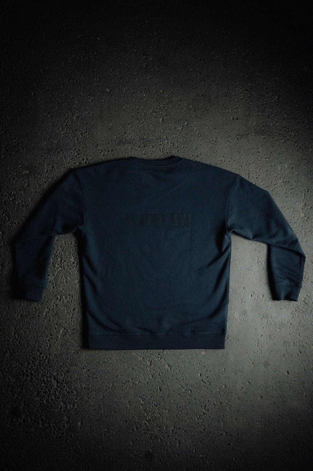 Reflective Crewneck Blue Graphite - The Motion Brand Black Kapuzenpullover Pulli Kapuzenpulli OversizedHoodie Streetwear Oversized Bikewear Bike Wear Sweater Sweatshirt