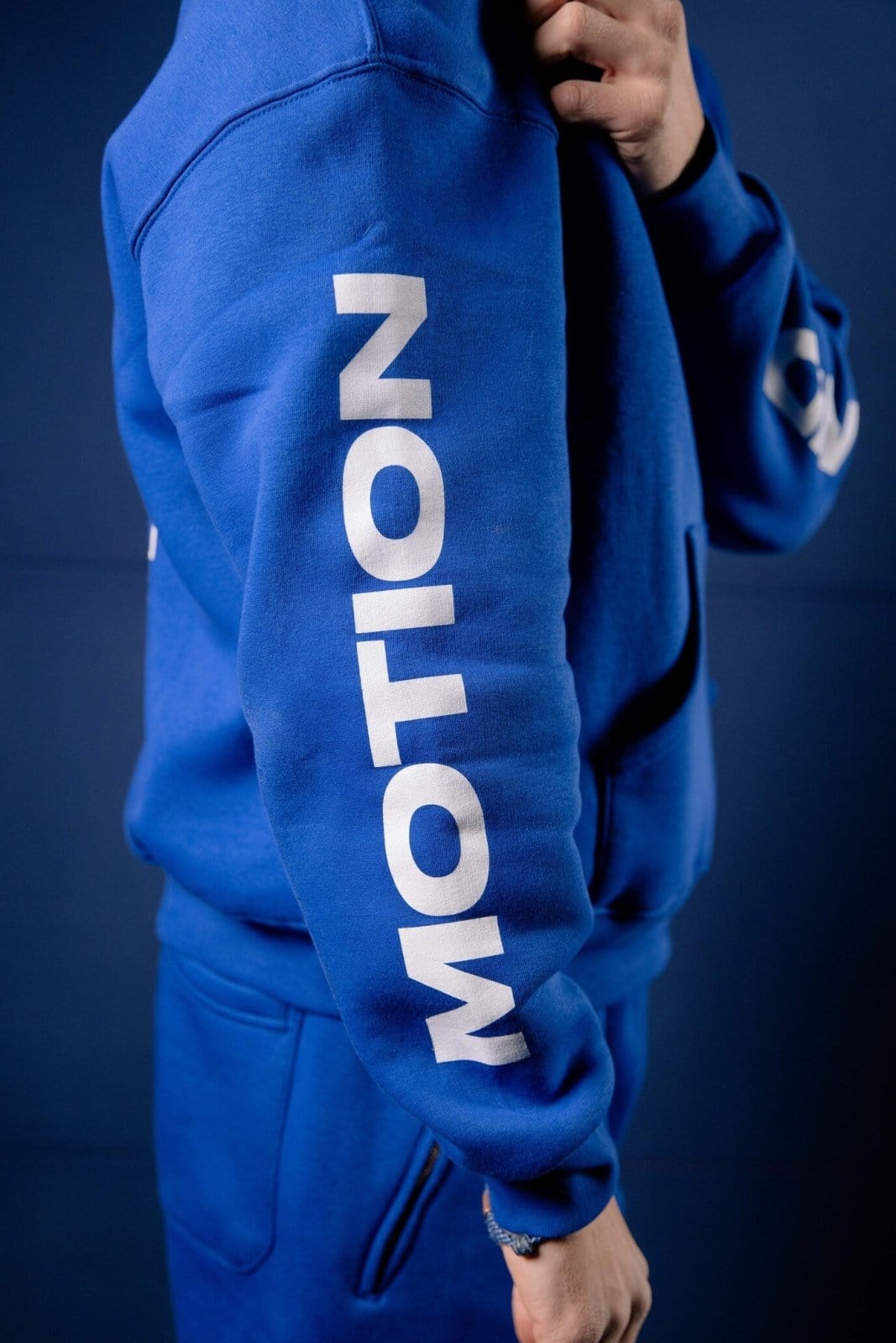 Royal Blue Worldwide Hoodie - The Motion Brand