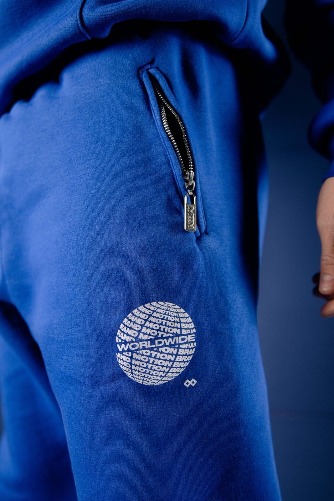 Royal Blue Worldwide Jogging Pants - The Motion Brand