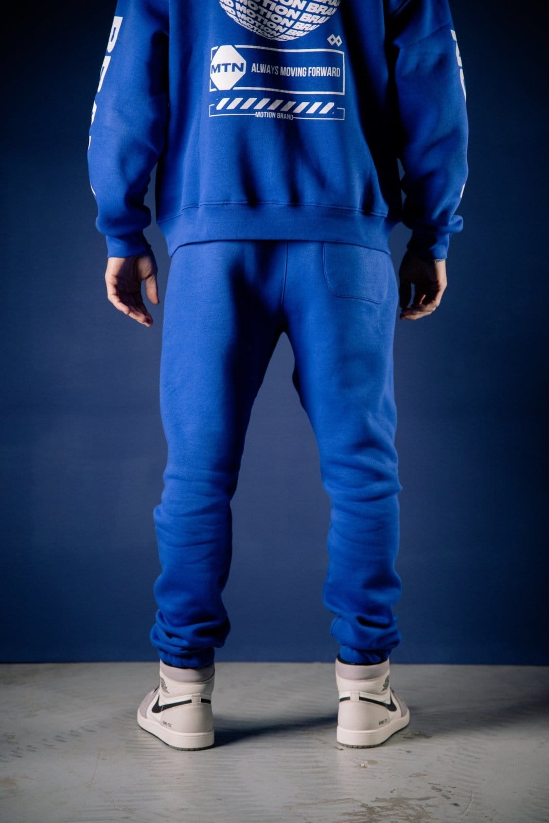 Royal Blue Worldwide Jogging Pants - The Motion Brand