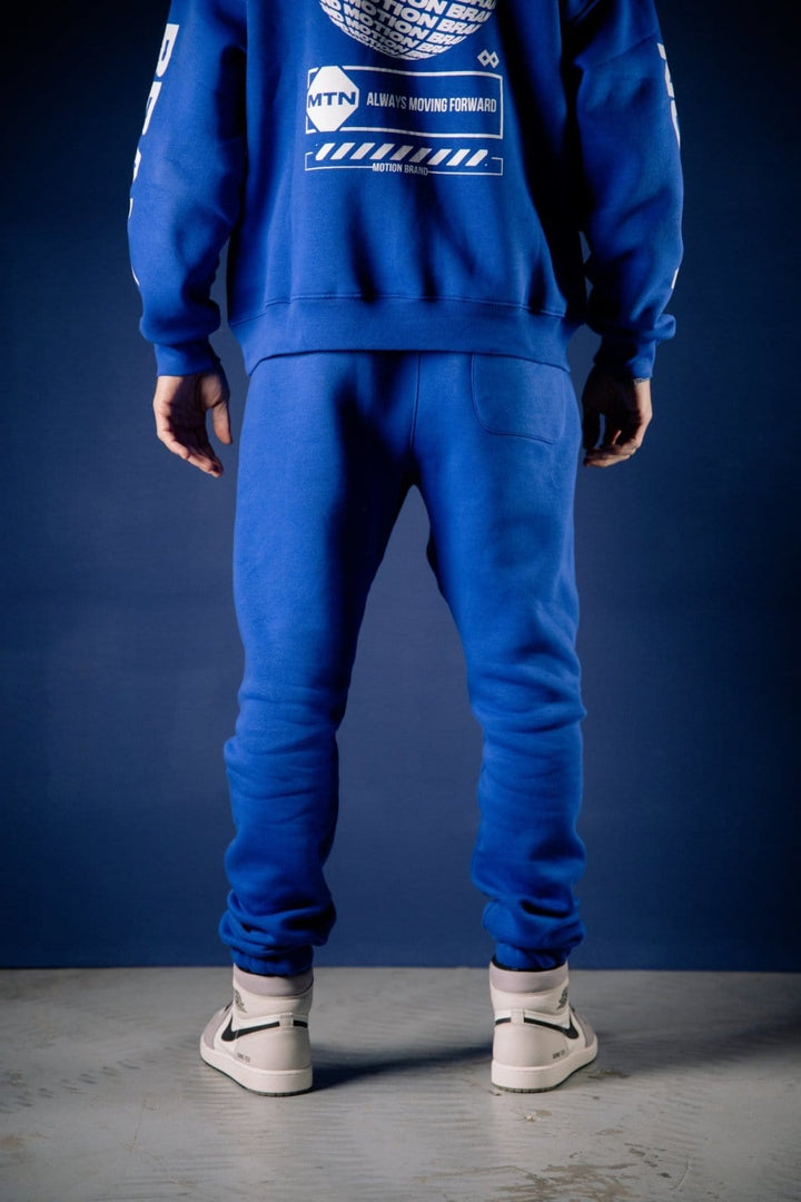 Royal Blue Worldwide Jogging Pants - The Motion Brand