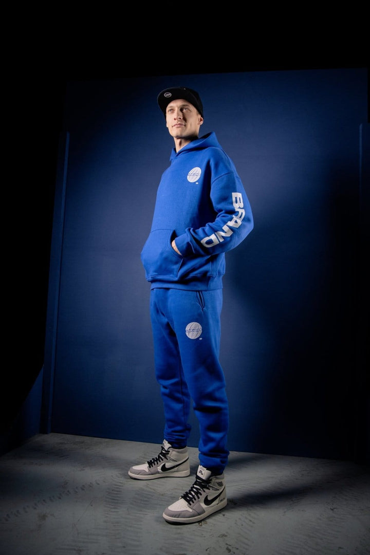 Royal Blue Worldwide Jogging Pants - The Motion Brand