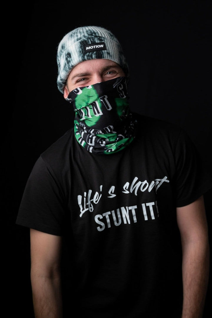 STAY MINT Bandana - The Motion Brand Life's Short Stunt It Merch Stunt It Schnürsenkel Lukas Knopf