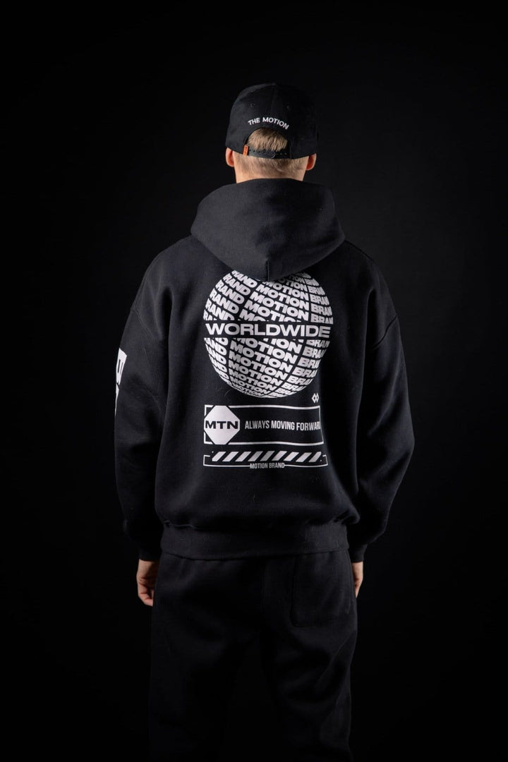 Trick-Buch & Black Worldwide Hoodie Bundle - The Motion BrandLukas Knopf's HOW TO STUNT IT Buch Skatepark - The Motion Brand Skatepark Buch Mtb buch bmx buch bike buch ostern buch lukas knopf buch