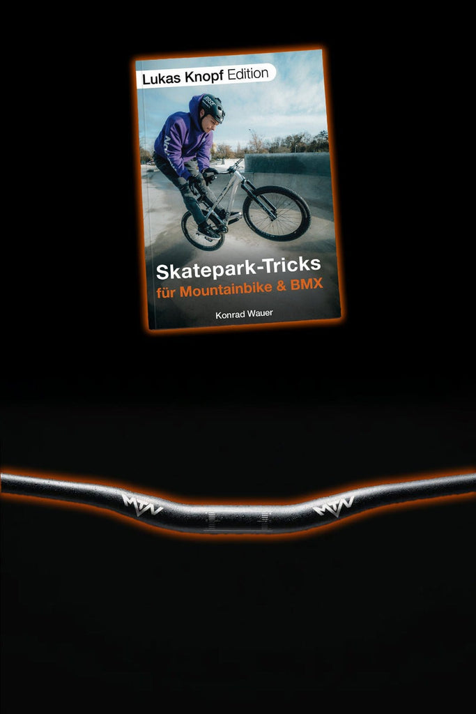 mountainbike lenker tipps Trick-Buch & MTN Components Lenker-Bundle – Lukas Knopf
