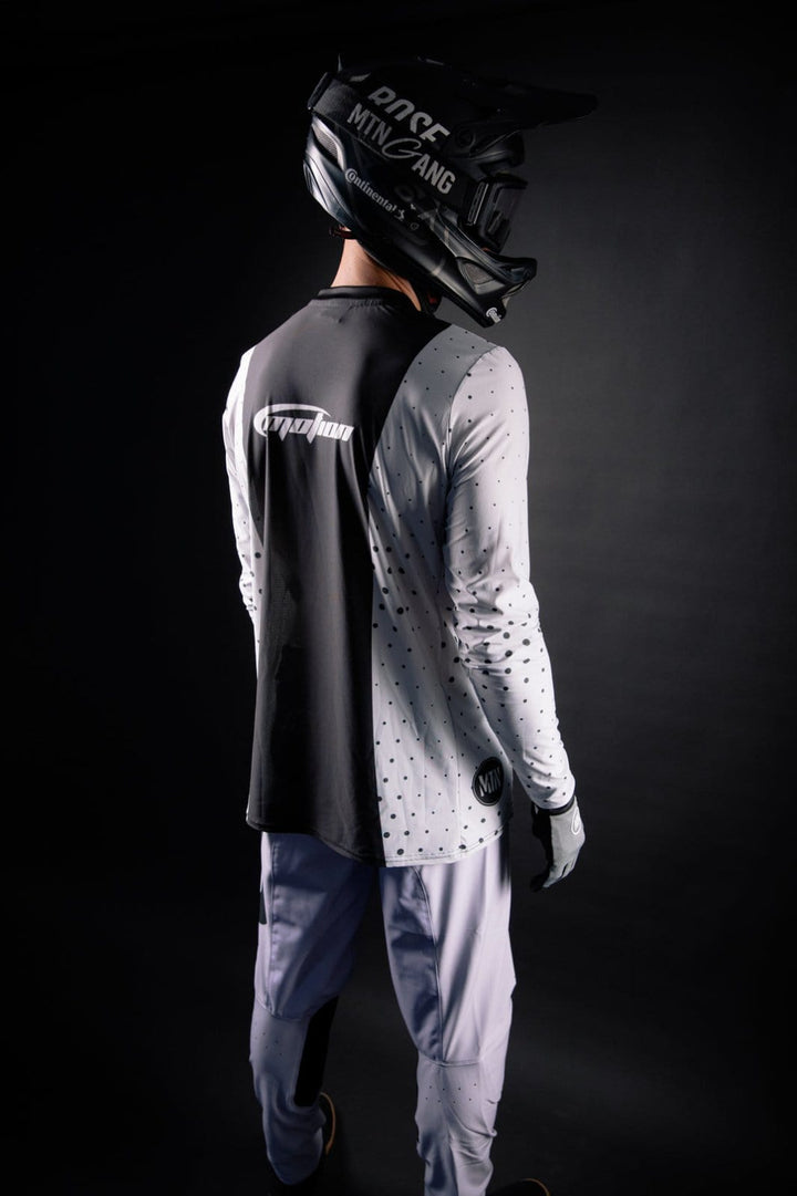 White MTB Jersey - The Motion Brand