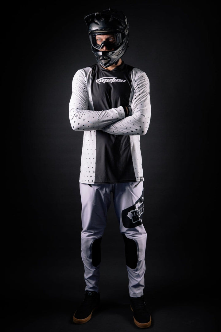 White MTB Jersey - The Motion Brand