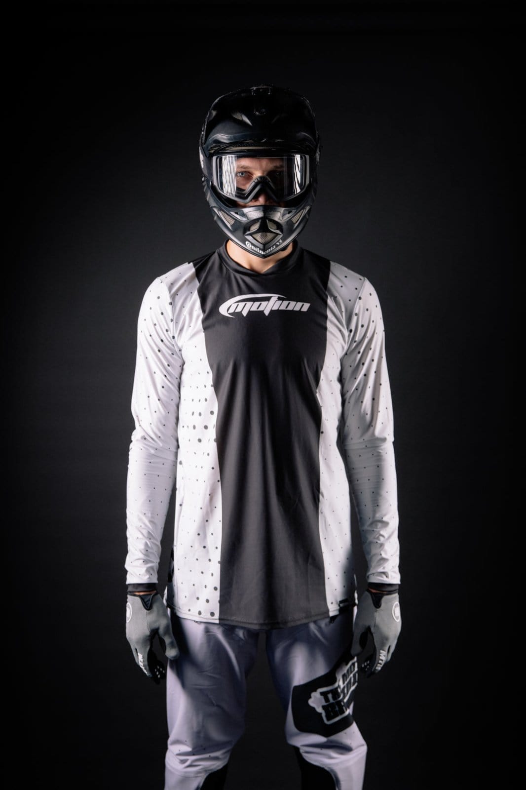 White MTB Jersey - The Motion Brand